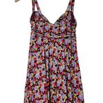 Urban Outfitters Marianne Knit Mini Dress Floral 70s Retro NWT XS Photo 2