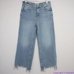 Free People NEW Free‎ People We the Free raw hem wide leg jeans, 29 Photo 3