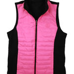 Ralph Lauren Lauren Reversible Vest Women's Medium Pink Black Outdoor Ski Photo 0