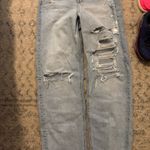 American Eagle Strigid, high rise, baggy, straight, jeans Photo 0