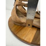 Eileen Fisher  Elie Womens Tan Textured Leather Ankle Strap‎ Flat Sandals Size 9 Photo 11