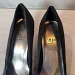 Impo  Winslow Black Satin Rhinestone Heels Photo 4
