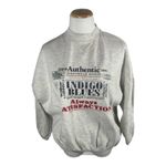 Vintage Vanity Jeanswear Maker Graphic Novelty 90s Sweatshirt Size Small/Medium Gray Photo 1