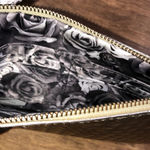 Adrienne Vittadini  studio gold lattice woven handheld travel/shopping wristlet Photo 3