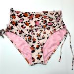 Hula Honey Leopard lace up bikini swim bottom Photo 4
