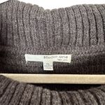 Studio One  Women’s Sz XL Gray Cowl Neck Bodycon Knee Length Knit Sweater Dress Photo 4