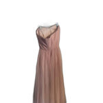 Birdy Grey  Tulle Strapless Gown Rose Quartz Medium M Photo 5