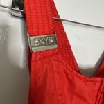 SKYR vintage ski set red bibs and jacket Medium Large Photo 5