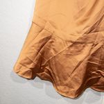 Show Me Your Mumu New Copper Luxe Satin Zoey Midi Dress Size XXS Photo 9