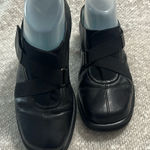 Thierry‎ Rabotin Black Leather Lena Mary Janes Vibram Soles Size 8 Photo 0