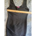Monteau Body Central Cocktail Dress Size Large  Black Bodycon Club Party Slight Stretch. Photo 3