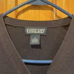 Lands' End Lands’End women’s navy blue button down cardigan sweater size medium (10/12). Photo 2