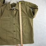 J.Jill  S Small Painter Chore Jacket Light Olive Oil Green Essential Fatigue Photo 10