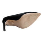 Petit Cadeau Lavinia Black Vegan Leather Stilettos Women's Size 7 Photo 8