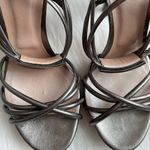 Versace Rare Swarovski Crystal Leather Stilleto Heels Photo 4