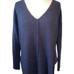 Lush Clothing Lush sweater long sleeves wide neckline slightly longer in back Sz small/medium Photo 0