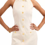 Veronica Beard  Roxanne Dove Linen Mini Dress - Size 12 (New) Photo 0