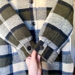 Madewell Shirt-Jacket Belrose Shacket Fuzzy Check Fall Maran Plaid XXS EUC Photo 6
