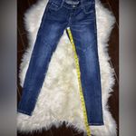 Tin Haul  Womens Trixie western Pieced Back Deco Blue Cotton Blend Jeans Sz 26 S Photo 11