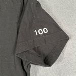 Peloton Womens XS Black Short Sleeve Athletic Crew Neck Tee T-shirt Century 100 Photo 2