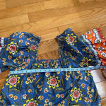 Joie  Chloris Baja Batik Bell Floral Summer Dress womens M Medium Photo 8