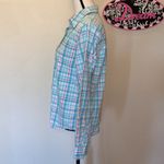 Authentic Rockies Jeanswear western blue plaid long sleeve button Down shirt Size M Photo 2