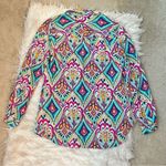 Lilly Pulitzer  Boston Silk Button Down Blouse Photo 2