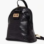 JustFab 🖤✨ Dome Rucksack with Front Slip Pocket in Black Photo 0