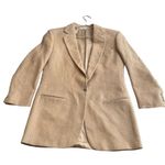Vintage 100% Camelhair Tan Dress Coat Blazer Size 6 Lined‎ Photo 11