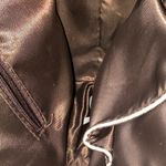 Chic White Crossbody Bag with Navy Strap Photo 14