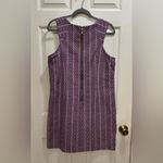 Southern Tide Audrey Dress Blue Night Chevron Ikat Textured Chic NWT Size 10 Photo 2