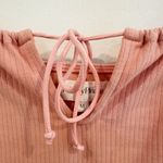 Privacy Please  Pink Tie Front  Dress Romanic Milkmaid‎ Party Revolve Size Medium Photo 3