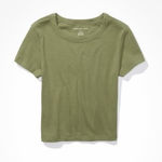 Aerie AE cropped hey baby tee Photo 0