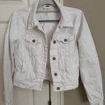 Free People  white Denim Jacket XS Photo 0
