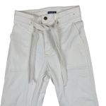 Abercrombie & Fitch  Ultra High Rise Straight Off White Belted Denim Jeans 8 29 Photo 4