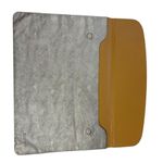 Kalidi Metallic Champagne Envelope 15” Laptop Sleeve Gold Photo 2