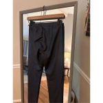 Gianni Bini Gianni‎ Bini Blue Faux Leather Leggings Size Medium Photo 1