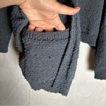 Evereve Navy Izzie Cardigan Nubby Open Front Long Sleeve Sweater Size Small Photo 5