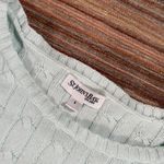 st. john's bay  Cable Knit Sweater - Soft Mint Photo 3