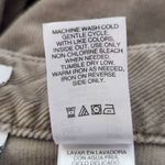 Liz Claiborne  Taupe Brown Bootlegg Corduroy Pants Size 10 Petite Brown Corduroys Photo 7