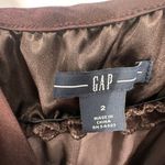 Gap  Y2K Velvet Silk Blend‎ Slip Dress Sz 2 Chocolate Brown Whimigoth FairyGrunge Photo 9