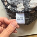 Kivari Women's‎ Frida Linen Short Seashell Print Grey Drawstring Size 8 Beach White Photo 9