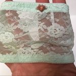 PINK - Victoria's Secret PINK VS yellow with green lace overlay bralette M Photo 2