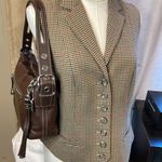 Coach Women’s C06D-1417 East West Legacy Shoulder Bag in Brown Natural Leather Photo 13