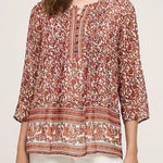 Meadow Rue (Anthropologie) Floral Blouse Photo 0