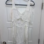 I Just Have to Have It White tie shoulder romper Photo 3