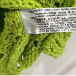 ZARA  Green Knit Oversized Swimsuit Cover up/ NWT
Top (Size XS-S) Photo 5