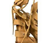 Chinese Laundry  wedge sandals size 9 tan lace up Photo 4