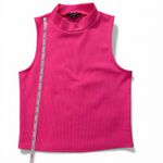 Mixed Threads hot pink ribbed mock neck top
Sleeveless Y2K style Sz M Size M Photo 4