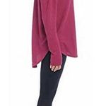 Chaser NWT maroon Hooded thermal/waffle knit pullover. Size M Revolve brand Photo 1